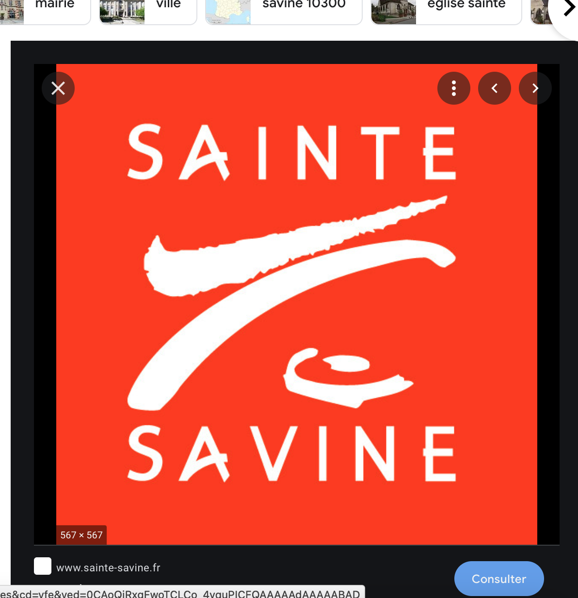Image de la chaîne éphémère Spéciale Sainte Savine de Canal 32.
