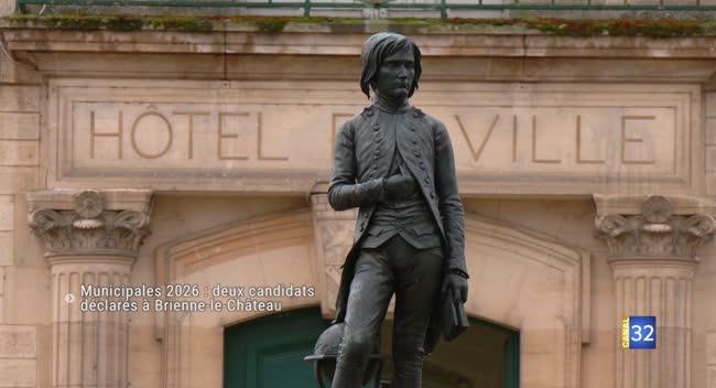 À Brienne-le-Château, deux candidats sont en lice pour succéder au maire sortant.