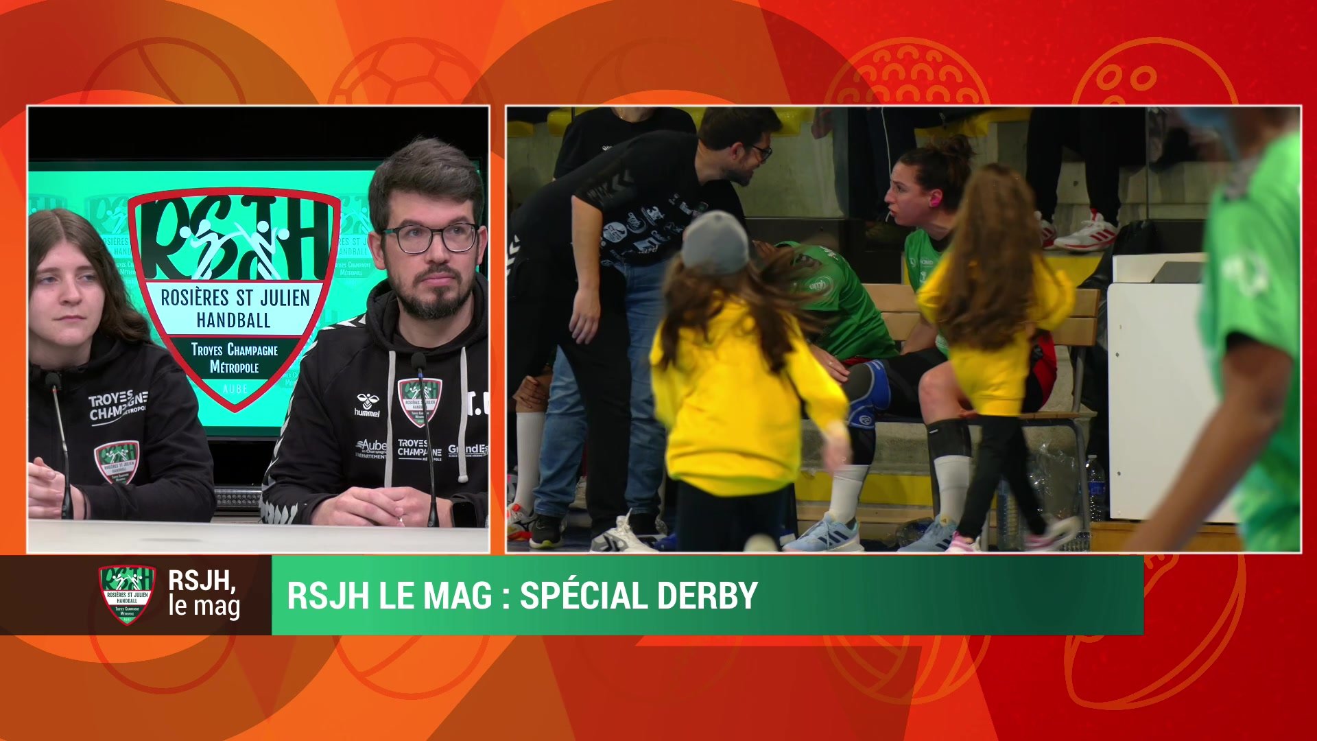 Joueuses du RSJH lors du derby