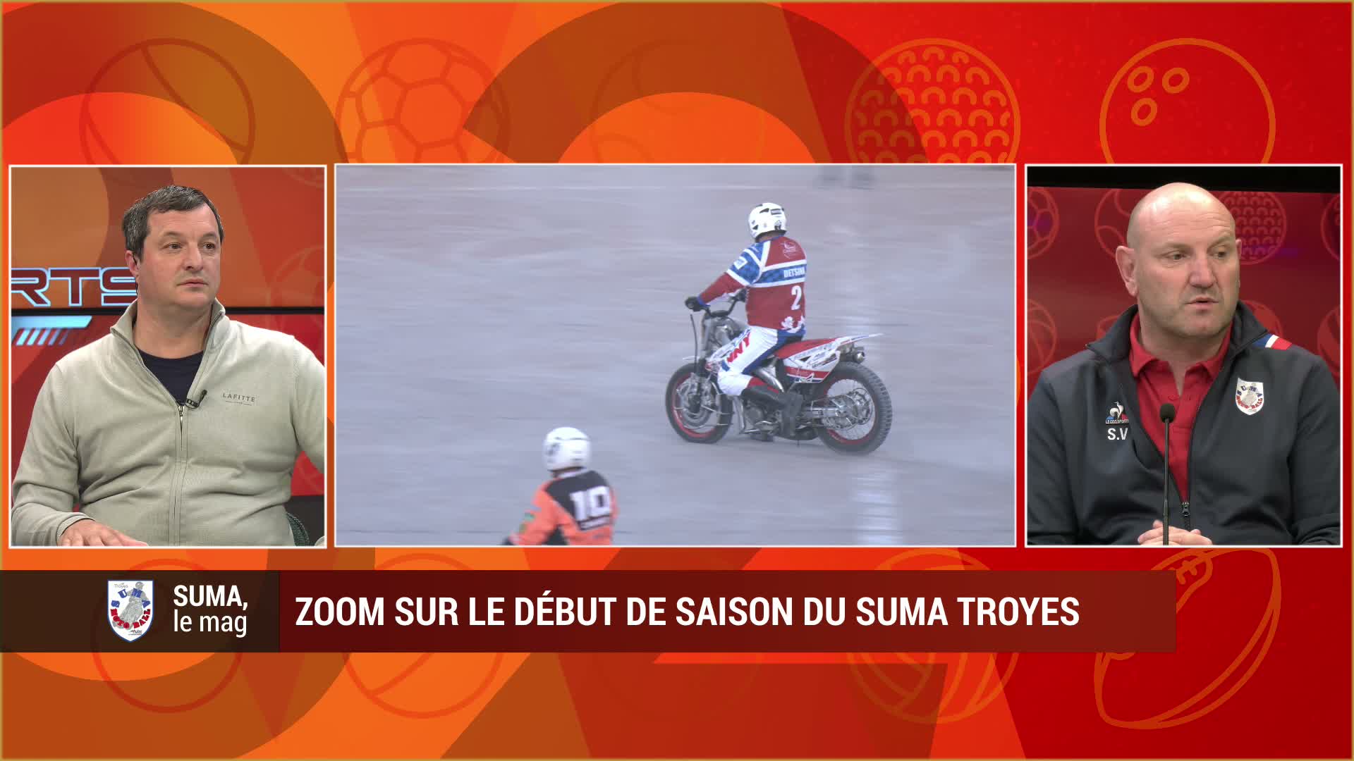 Les joueurs du Suma dans leur nouveau s