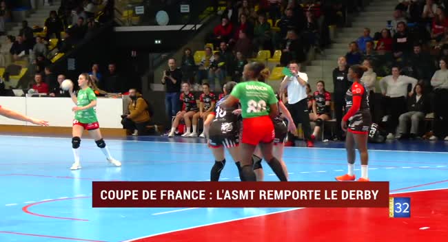Match de handball Sainte-Maure/Troyes contre RSJH au gymnase Ganne