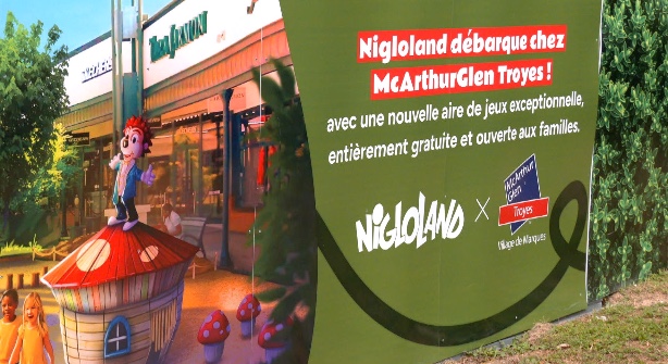 McArthurGlen : l’aire de jeux Nigloland ouvre ce jeudi
