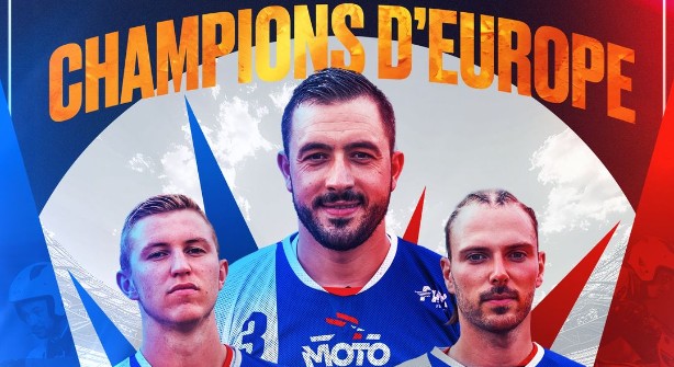 Motoball : l'équipe de France se pare d'or aux championnats d'Europe
