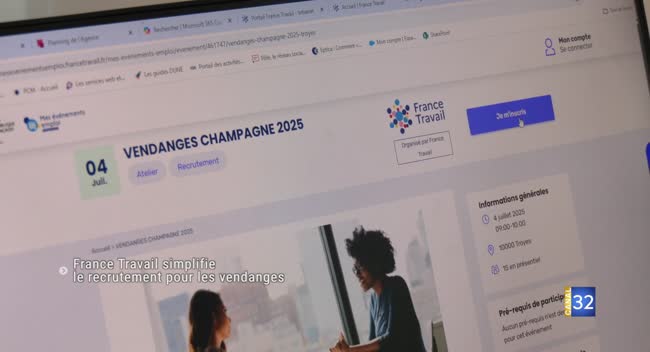 France Travail centralise les candidatures pour la période des vendanges
