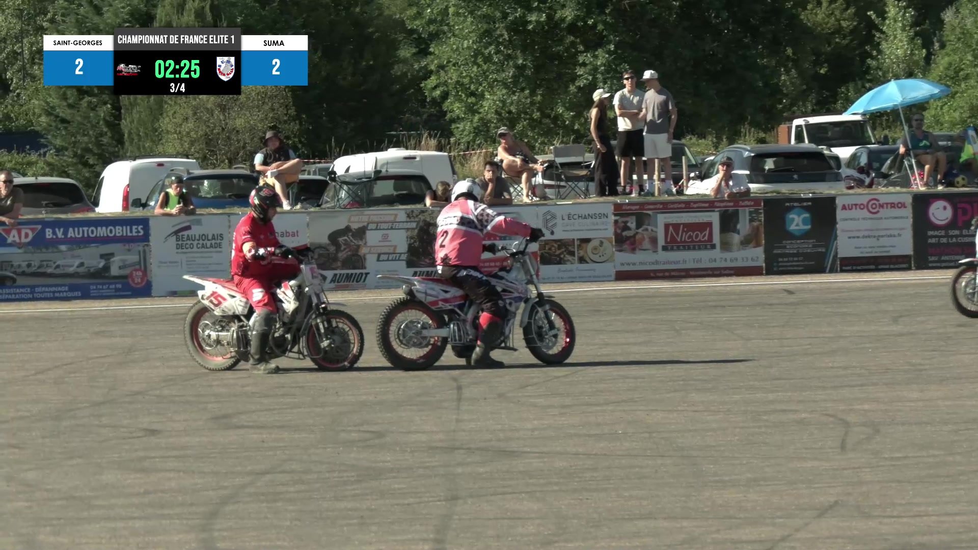 Motoball - MBC Saint-Georges / Suma : le match intégral