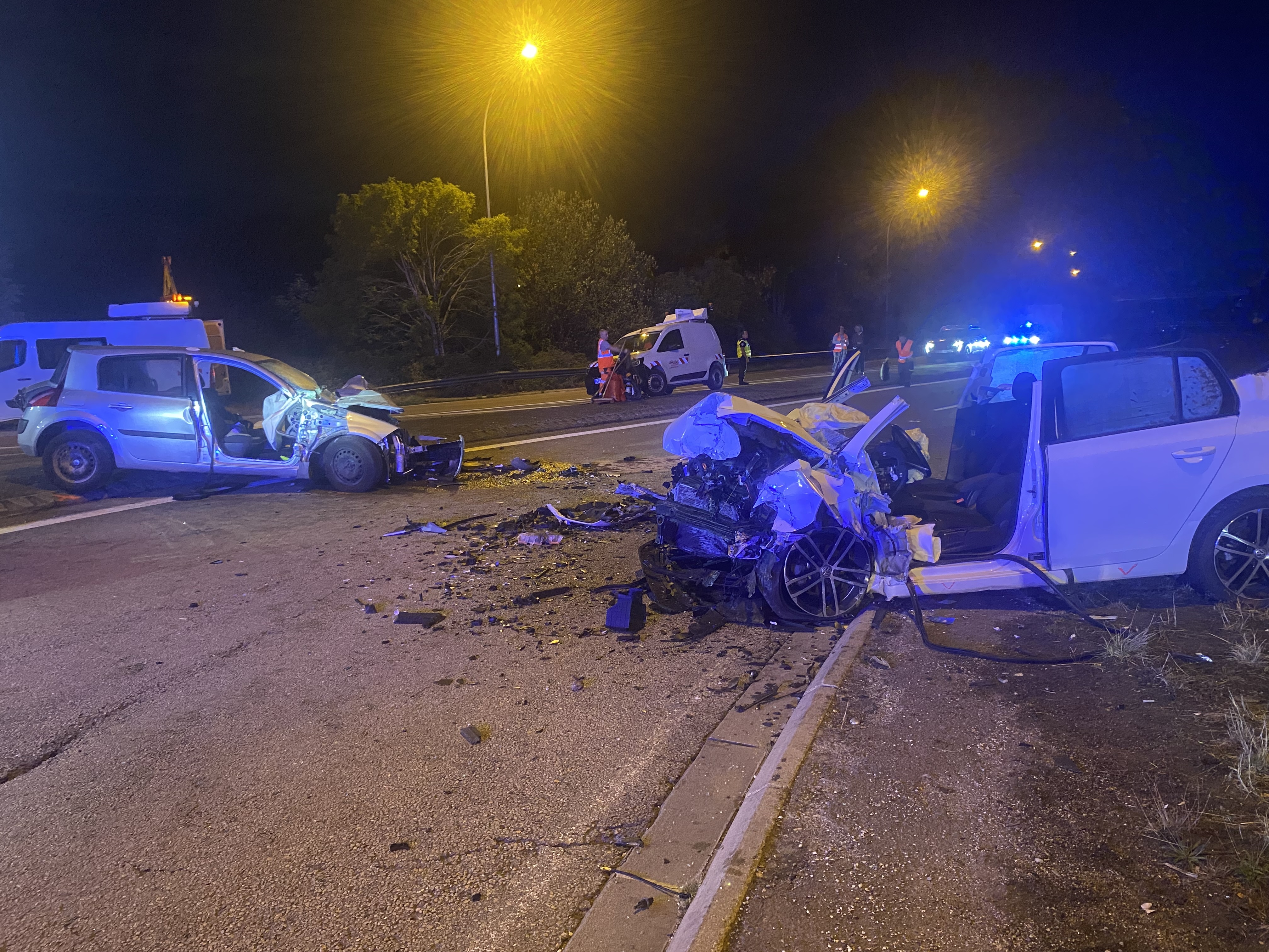Choc frontal à Saint-Parres-les-Vaudes : deux blessés en urgence absolue