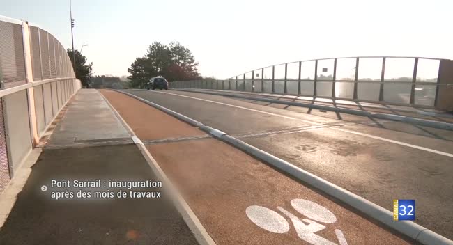 Inauguration du pont SNCF Réseau à La Chapelle-Saint-Luc avec les élus locaux