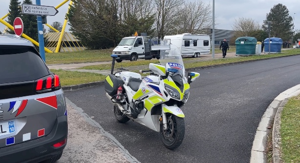 Parc du Grand Troyes : une opération d’évacuation des gens du voyage