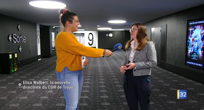 Elisa Walbert, la nouvelle directrice du cinéma CGR de Troyes