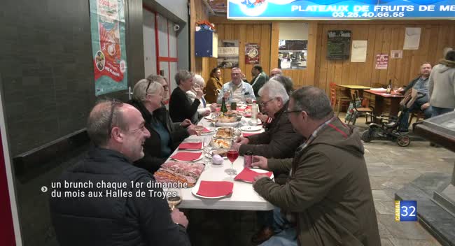 Le Marché des Halles de Troyes organise un brunch chaque 1er dimanche du mois
