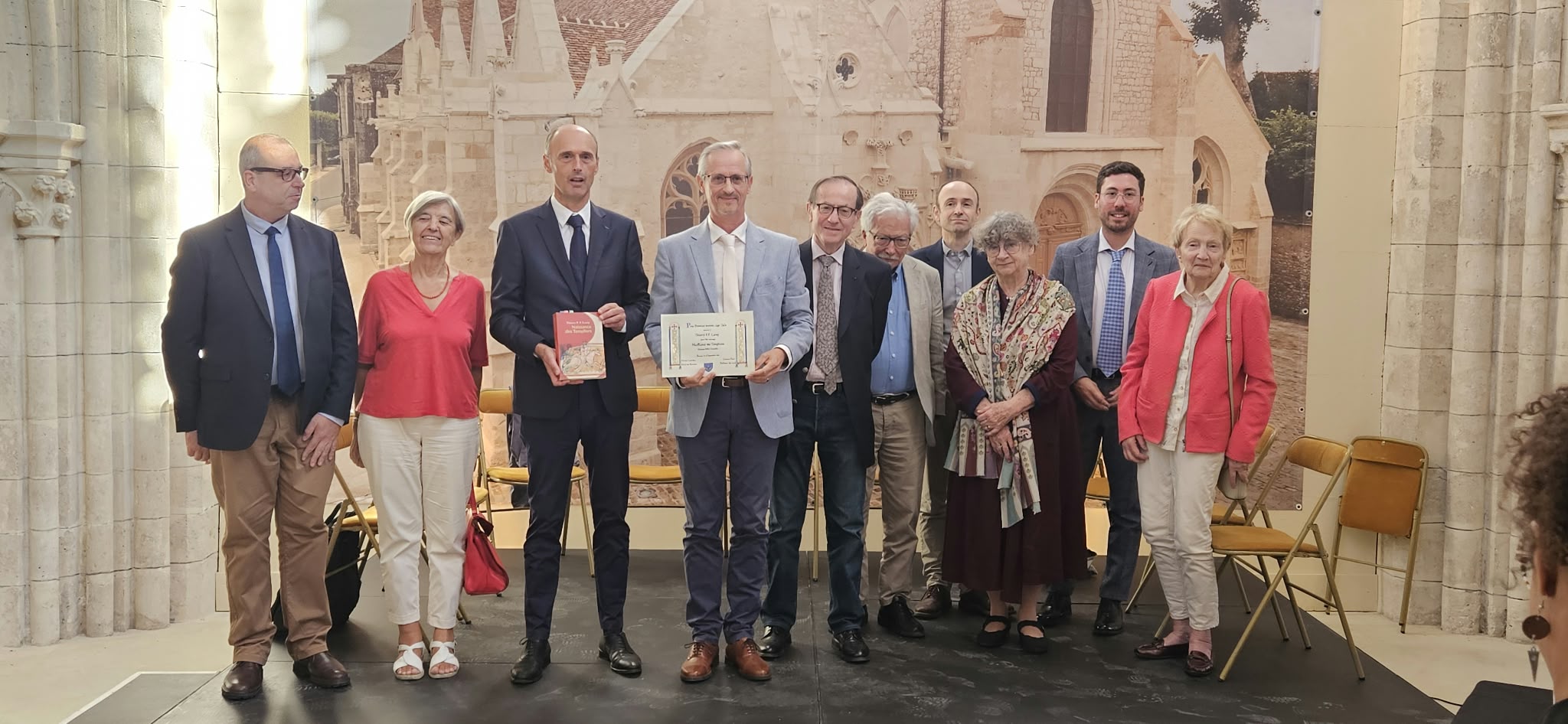 Le prix Provins-Moyen Âge 2026 décerné à l'Aubois Thierry P.F. Leroy