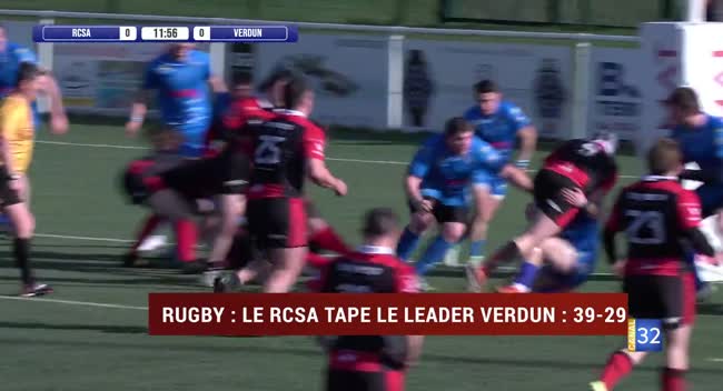 Rugby R1 : le RCSA renverse Verdun 39-29