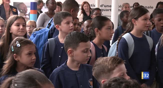 Troyes : première rentrée pour le groupe scolaire international