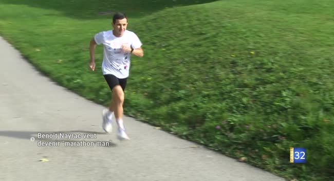 Course à pied : Benoît Nayrac, le marathon man aubois