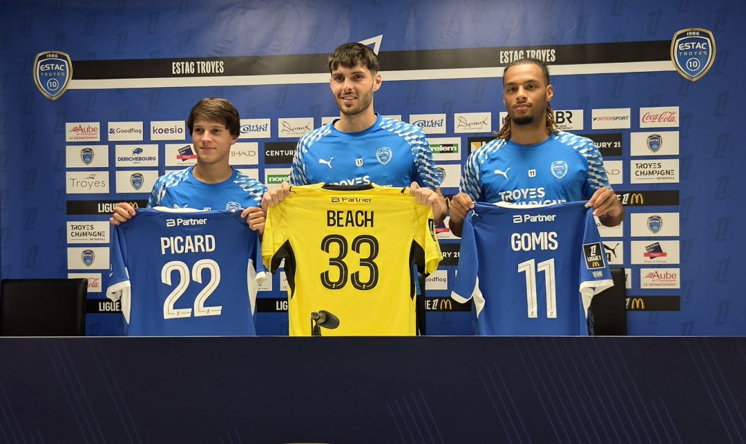 L'Estac dévoile ses trois premières recrues estivales