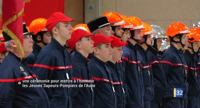 Les 147 Jeunes Sapeurs-Pompiers de l’Aube font leur rentrée