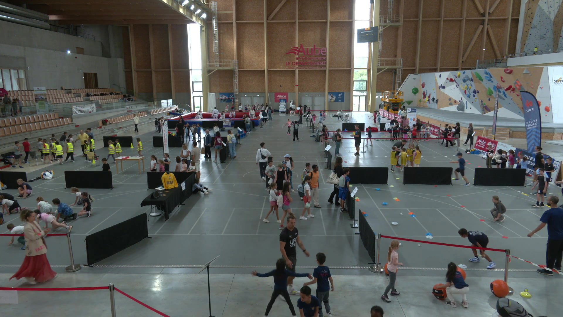 Plus de 1000 enfants s'initient aux pratiques sportives à la Cime