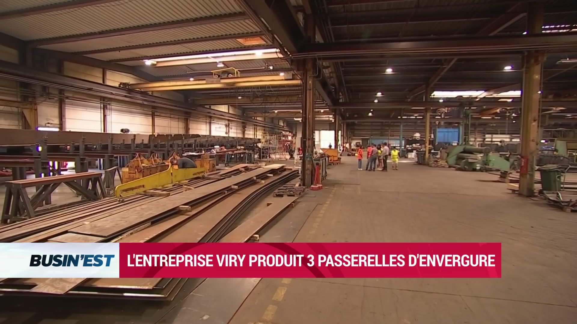 image-logo représentant le programme Busin'Est le reportage : Le Reportage Busin'Est de la semaine VIRY passerelles